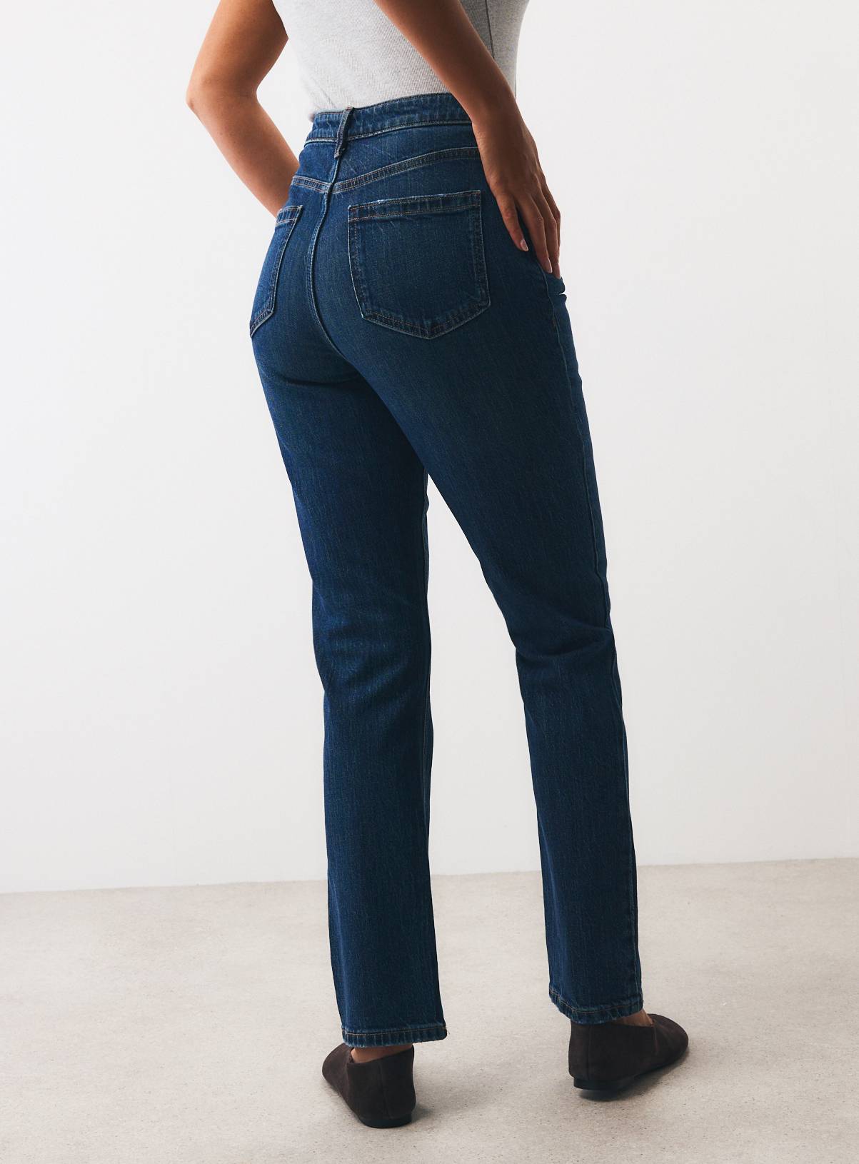 Dark Denim Slim Jeans 20L - Image 4